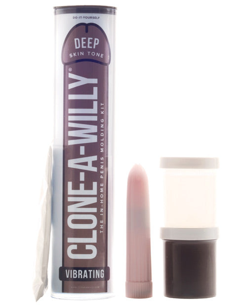 Clone-A-Willy Kit Vibrating Dildo | Deep Tone Realistic Dildo | Homemade Large Dildo - Unapologetic angel LLC