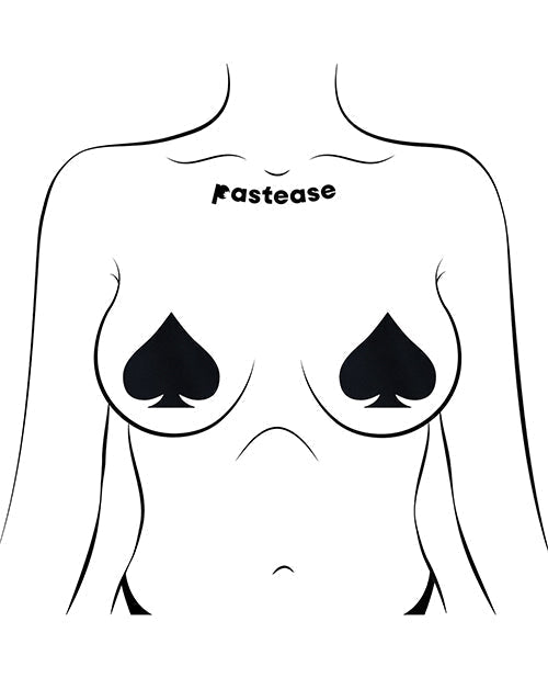 Pastease Basic Liquid Spade - Black O/S - Unapologetic angel LLC