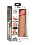 Curve Toys Realistic Dildo | Jock Real Skin Silicone 8.5" Big Dildo | Suction Cup Dildo