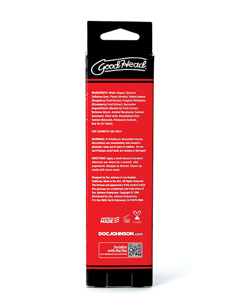 GoodHead Oral Gel - 4 oz Watermelon - Unapologetic angel LLC