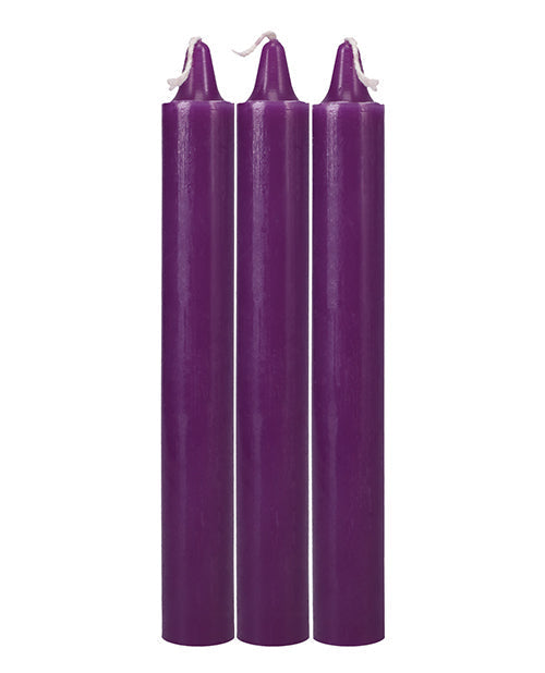 Japanese Drip Candles - Pack of 3 Purple - Unapologetic angel LLC