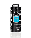 Clone-A-Willy Silicone Glow In The Dark Refill - Blue - Unapologetic angel LLC