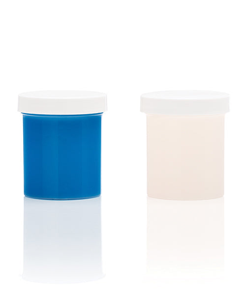 Clone-A-Willy Silicone Glow In The Dark Refill - Blue - Unapologetic angel LLC