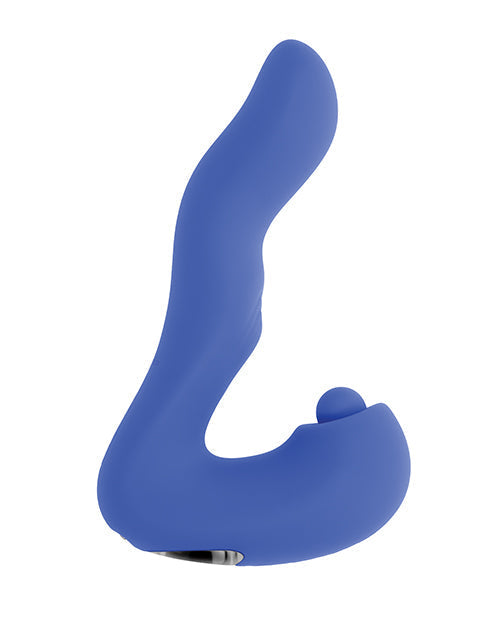 Evolved Tappity Tap Vibrator - Blue - Unapologetic angel LLC