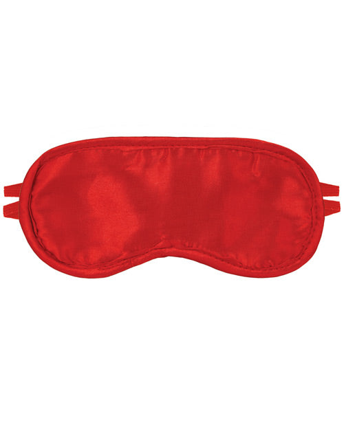 Erotic Toy Company Satin Fantasy Blindfold - Red - Unapologetic angel LLC