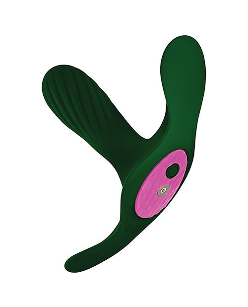 Femme Funn Remote Control Vibrator | Ossia Wearable Bullet Vibrator | Dark Green Small Vibrator - Unapologetic angel LLC