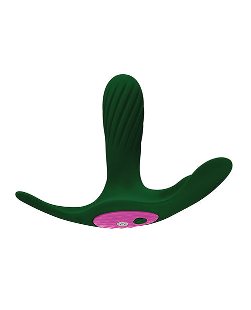 Femme Funn Remote Control Vibrator | Ossia Wearable Bullet Vibrator | Dark Green Small Vibrator - Unapologetic angel LLC