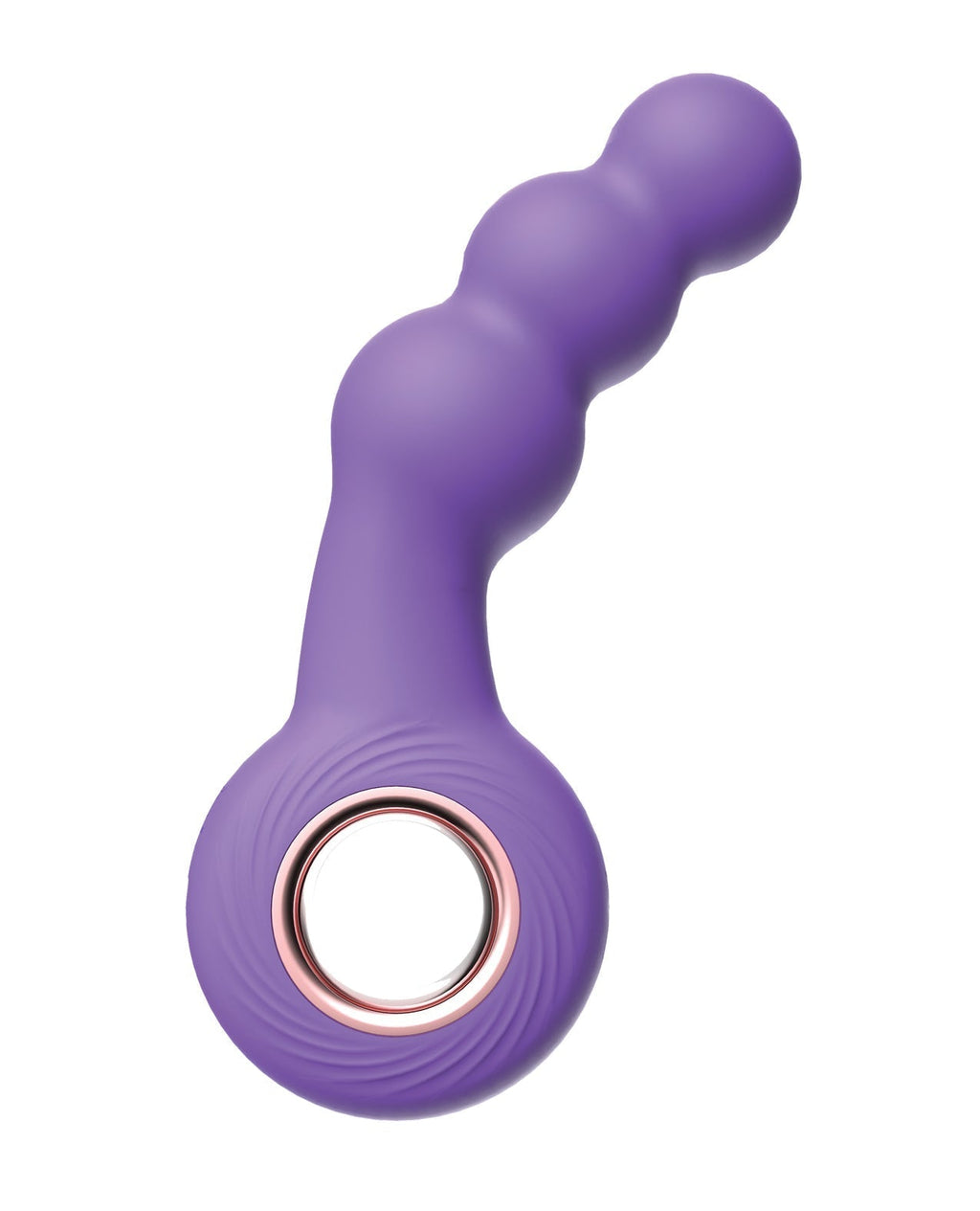 Luv Inc. Beaded Ring Vibrator - Purple - Unapologetic angel LLC