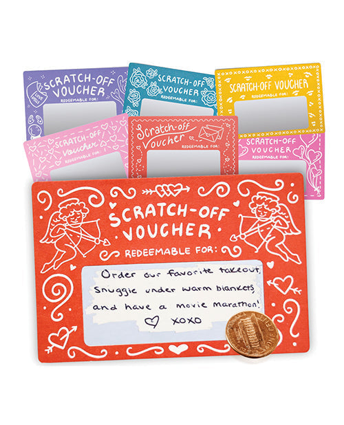 Mini Date Night Shenanigans DIY Scratch Off Vouchers & Coupons - Unapologetic angel LLC