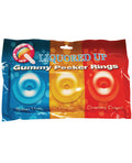 Liquored Up Pecker Gummy Rings - Pack of 3 - Unapologetic angel LLC