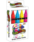 Bodylicious Edible Pens - Pack of 4