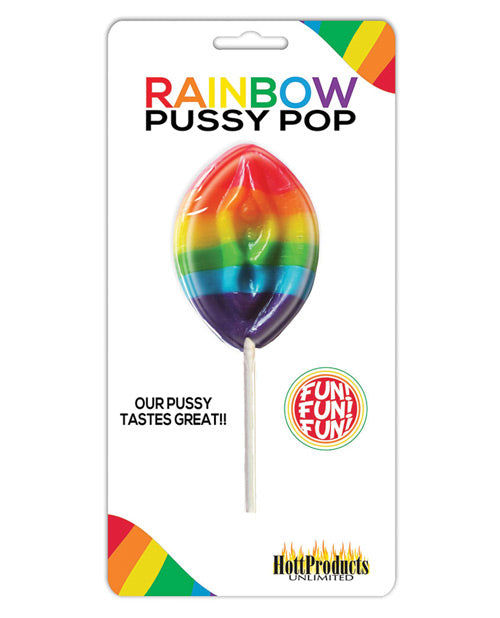Rainbow Pussy Pops Carded - Unapologetic angel LLC