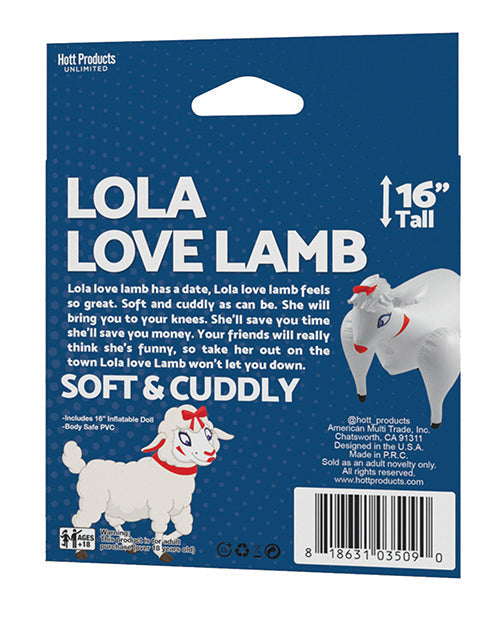 Lola Love Lamb Blow Up Sheep - Unapologetic angel LLC