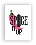 Spice It Up Naughty Greeting Card w/Rock Candy Vibrator & Fresh Vibes Towelettes