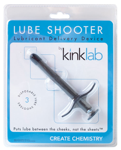 KinkLab Lube Shooter - Smoke - Unapologetic angel LLC