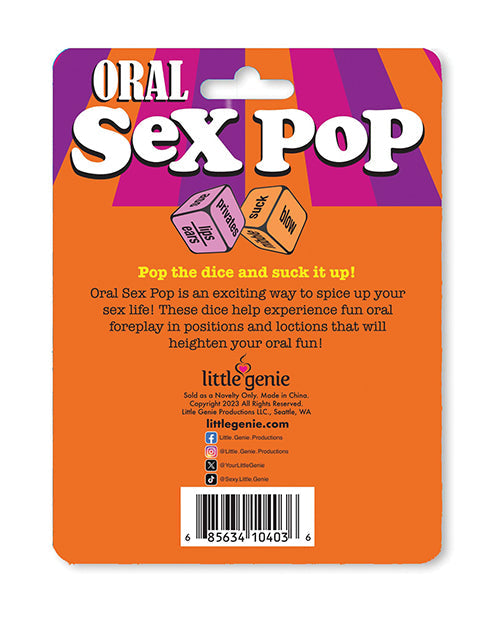 Oral Sex Pop Dice Couples Game - Unapologetic angel LLC