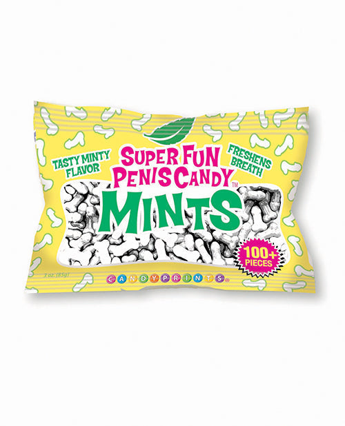 Super Fun Penis Candy Mints Bag - 3 oz - Unapologetic angel LLC