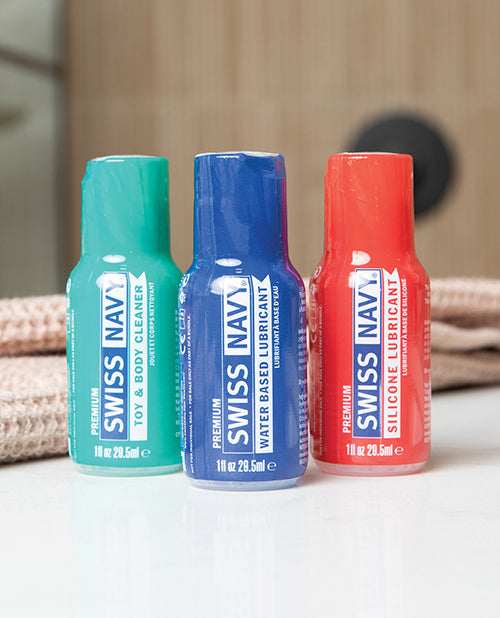 Swiss Navy Essentials Variety Pack of 3 - 1 oz - Unapologetic angel LLC