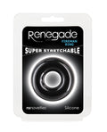 Renegade Fireman Cock Ring - Medium Black - Unapologetic angel LLC