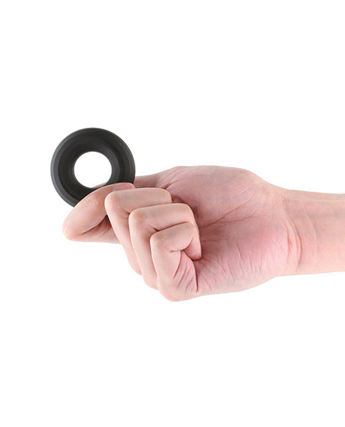 Renegade Fireman Cock Ring - Medium Black - Unapologetic angel LLC