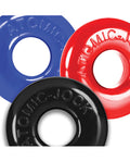 Oxballs Ringer Max 3 Pack Cockrings - Multi Color - Unapologetic angel LLC