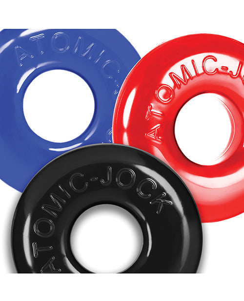 Oxballs Ringer Max 3 Pack Cockrings - Multi Color - Unapologetic angel LLC
