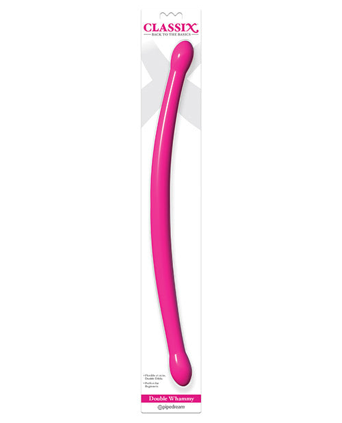 Classix 18" Big Dildo | Bendable Realistic Dildo | Double Sided Dildo | Whammy Pink Dildo - Unapologetic angel LLC