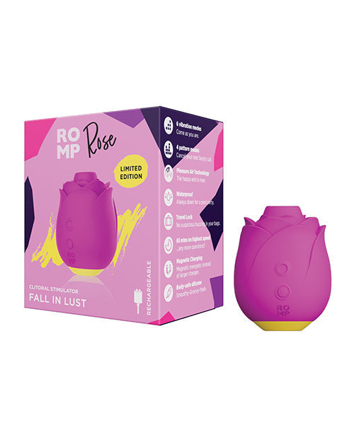Romp Rose Clit Stimulator - Pink - Unapologetic angel LLC