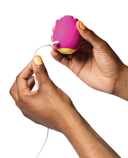 Romp Rose Clit Stimulator - Pink - Unapologetic angel LLC