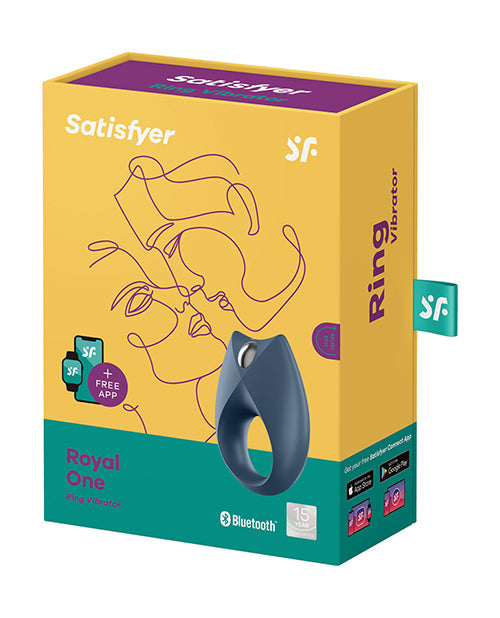 Satisfyer Royal Ring w/App - Blue - Unapologetic angel LLC