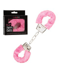 Playful Furry Cuffs - Pink - Unapologetic angel LLC