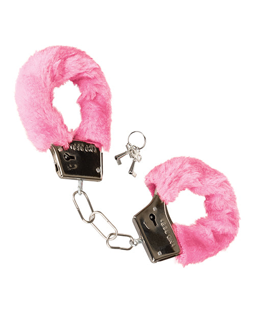 Playful Furry Cuffs - Pink - Unapologetic angel LLC