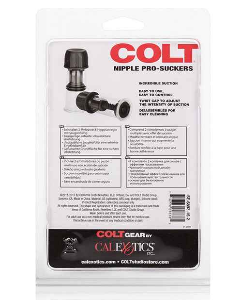 COLT Nipple Pro Suckers - Black