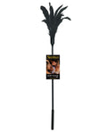 Sportsheets Body Tickler Starburst Feather - Black - Unapologetic angel LLC