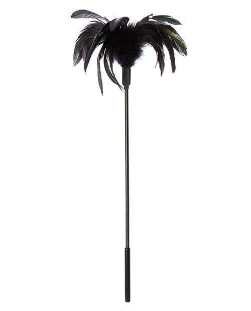 Sportsheets Body Tickler Starburst Feather - Black - Unapologetic angel LLC