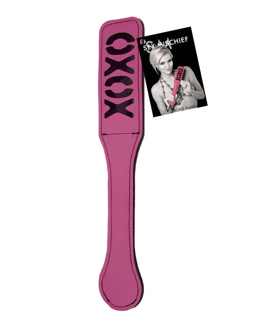 Sex & Mischief XOXO Paddle - Pink - Unapologetic angel LLC