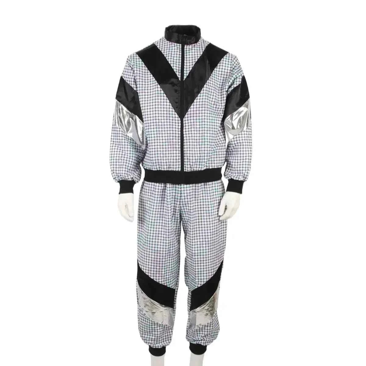 Adult 70s Hippie Disco Party Costume Vintage Hip Hop Hippie Cosplay Stage Performance Costume Men Women Halloween Party Outfits