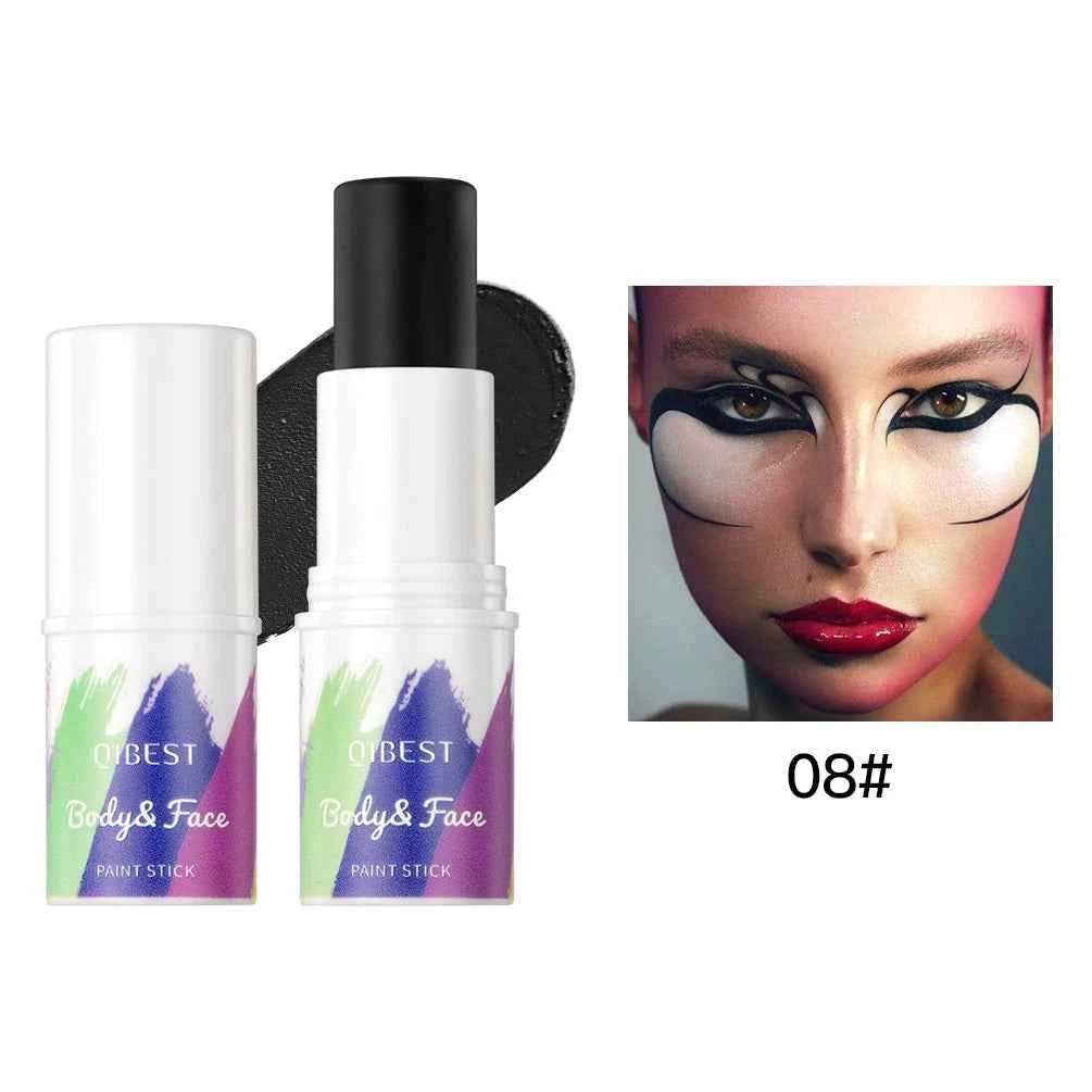 Colorful Body Paint Stick Face Body Oil Painting Paint Tattoo Painting with Brush Art