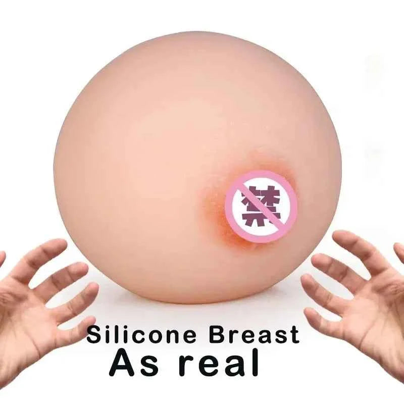 2025 New Artificial Chest Insertable Fake Silicone Breast Tools,Sex Toys For Men Adult Products