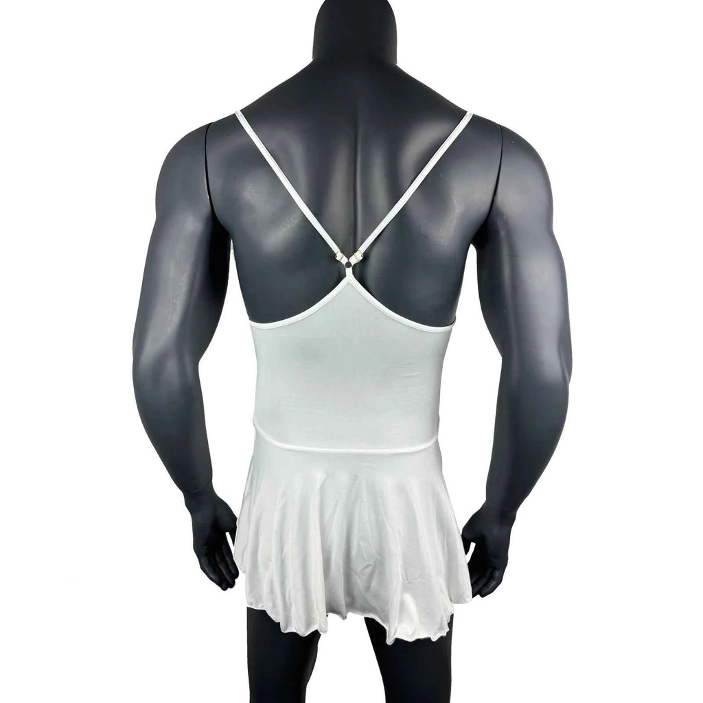 Male Slip Dress Lingerie Crossdresser Backless Mini dress