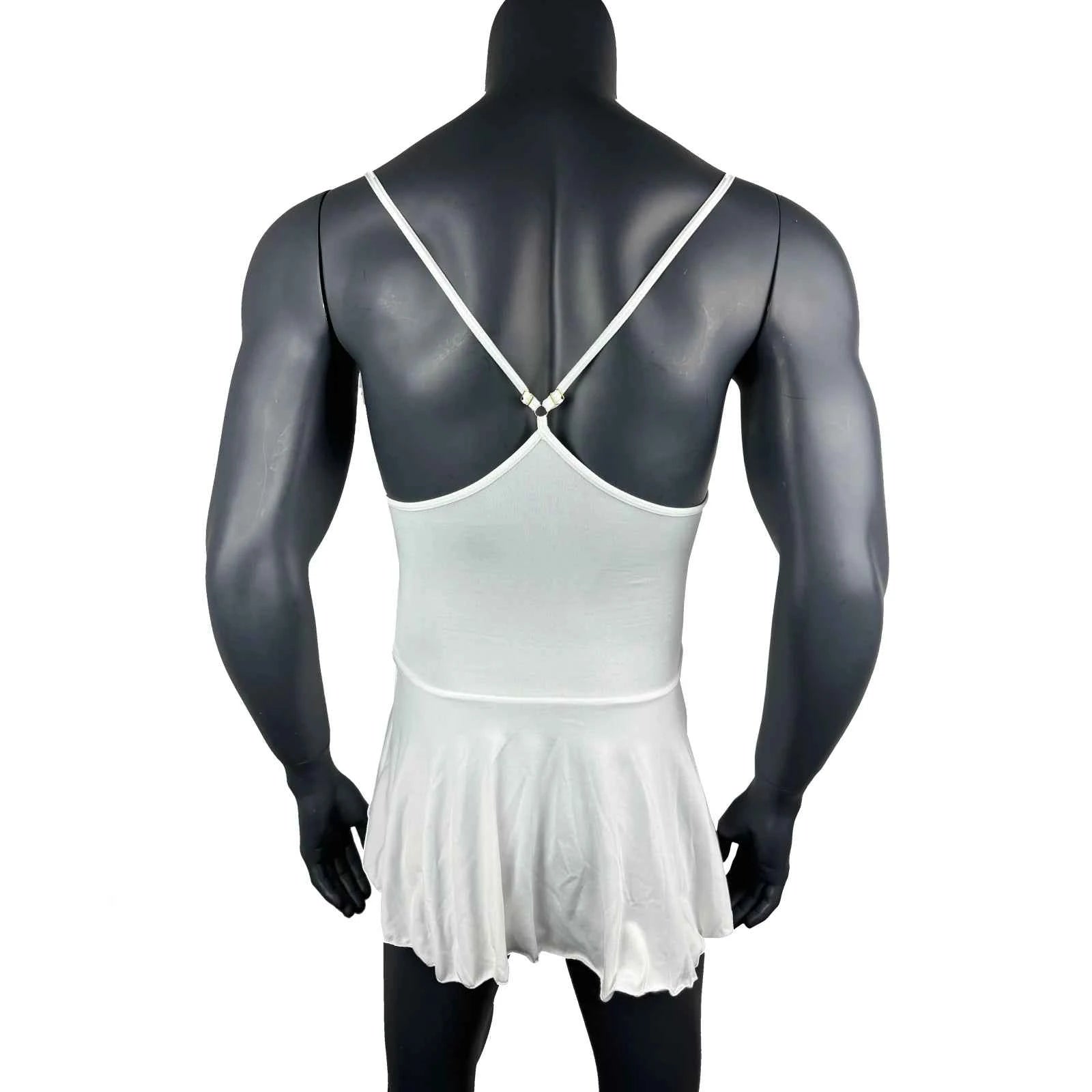 Male Slip Dress Lingerie Crossdresser Backless Mini dress