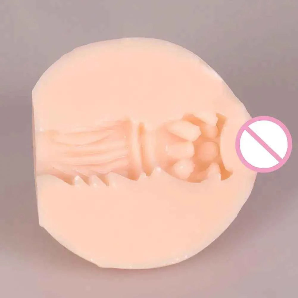 Artificial Chest Fake Silicone Breast Men Masturbator Stress Squeeze Ball Soft Mini Boobs Toy Pocket Sex Care