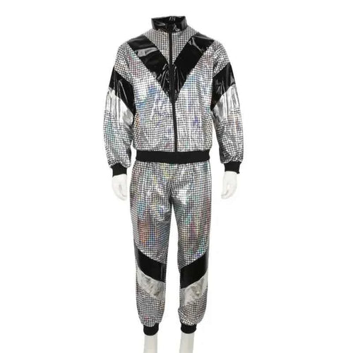 Adult 70s Hippie Disco Party Costume Vintage Hip Hop Hippie Cosplay Stage Performance Costume Men Women Halloween Party Outfits