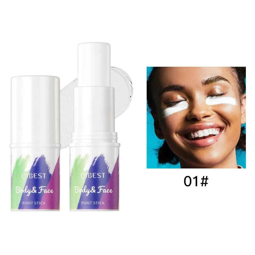 Colorful Body Paint Stick Face Body Oil Painting Paint Tattoo Painting with Brush Art