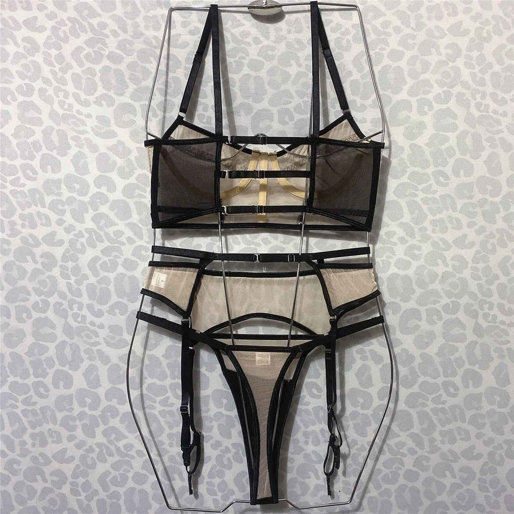 Women's Lingerie With Steel Ring Suit