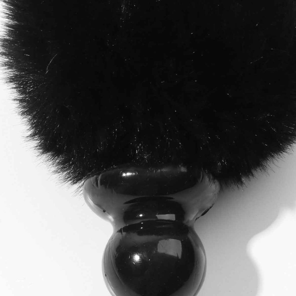 Women's Small anal fuzzy puff Silicone Toy