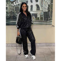 Sparkle Casual Jogging Suit