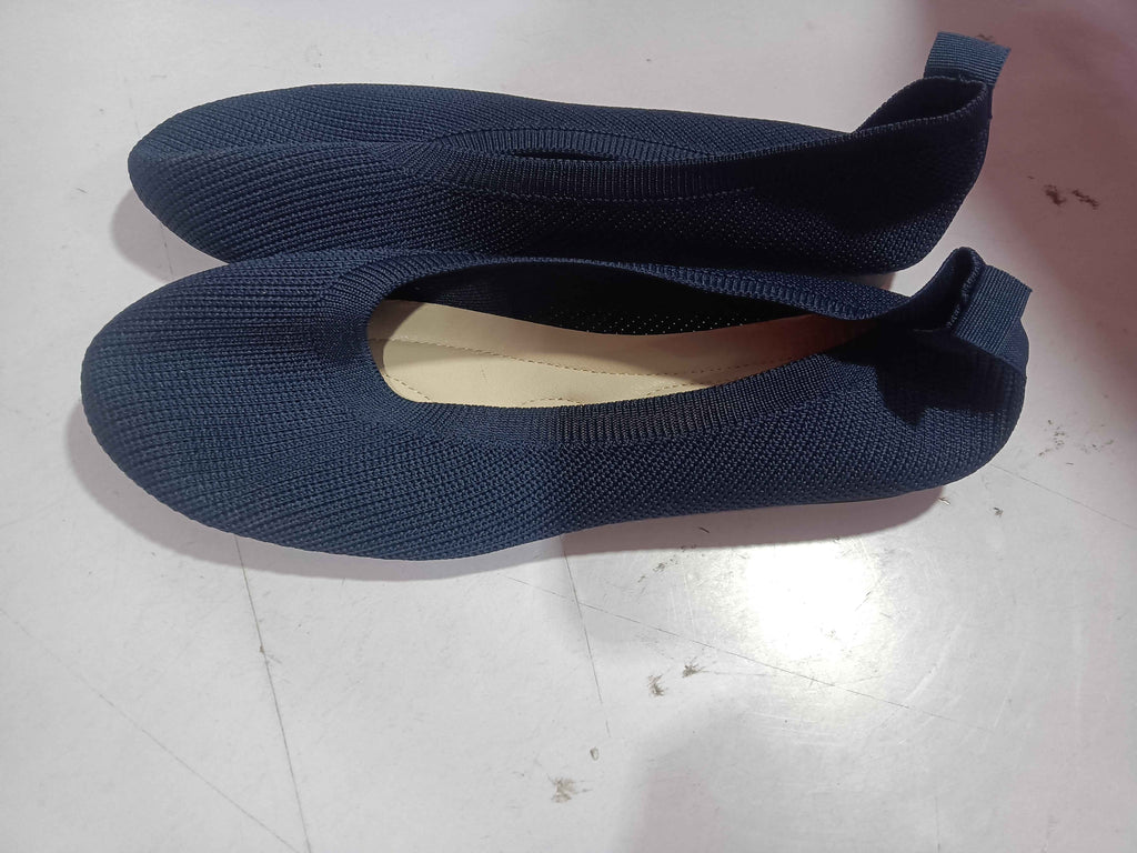 Round Toe Flats Comfortable Soft Slip On Mesh Shoes For Women