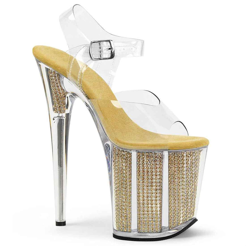 Crystal Stage Wedding Shoes Catwalk High Heels Stiletto 20cm