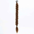 24-inch Women's Braid Hair Ring Horse Tail Strip Rubber Band Horse Tail